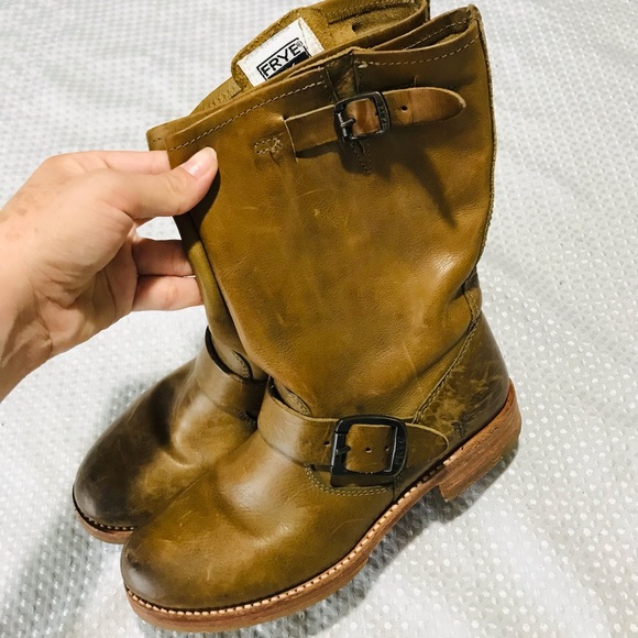 FRYE Veronica olive boots - Picture 7 of 16